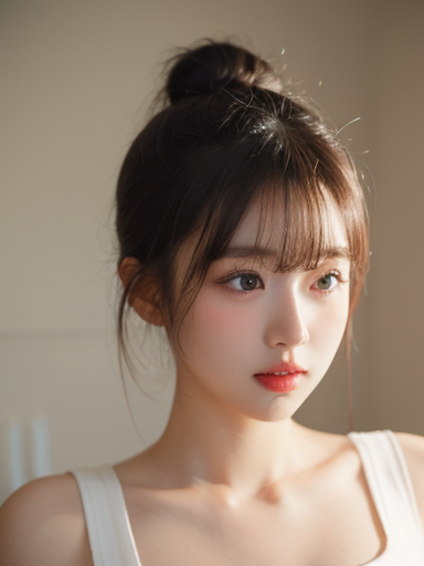 夜幕下的温柔：黑色与女孩的完美搭配