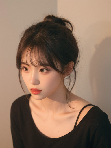 绿意盎然：校园里的青春旋律——以《穿绿色校服的动漫女孩》为题